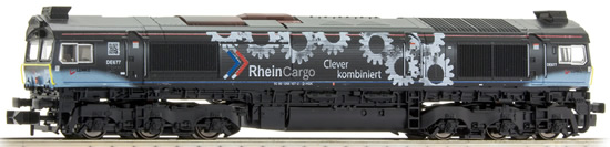 Kato HobbyTrain Lemke K10832 - Diesel Locomotive Class 77 Rhine Cargo / Lemke Design Study